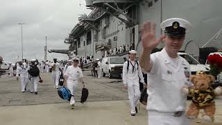 USS Kearsarge Returns From Deployment
