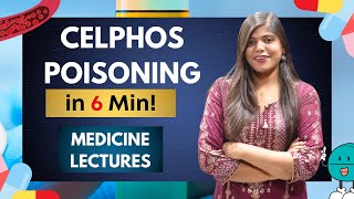 Celphos poisoning - Etiology, pathology, management| Medicine notes and lectures