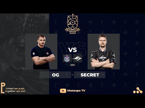 OG vs Team Secret - WePlay! Pushka League Group Stage