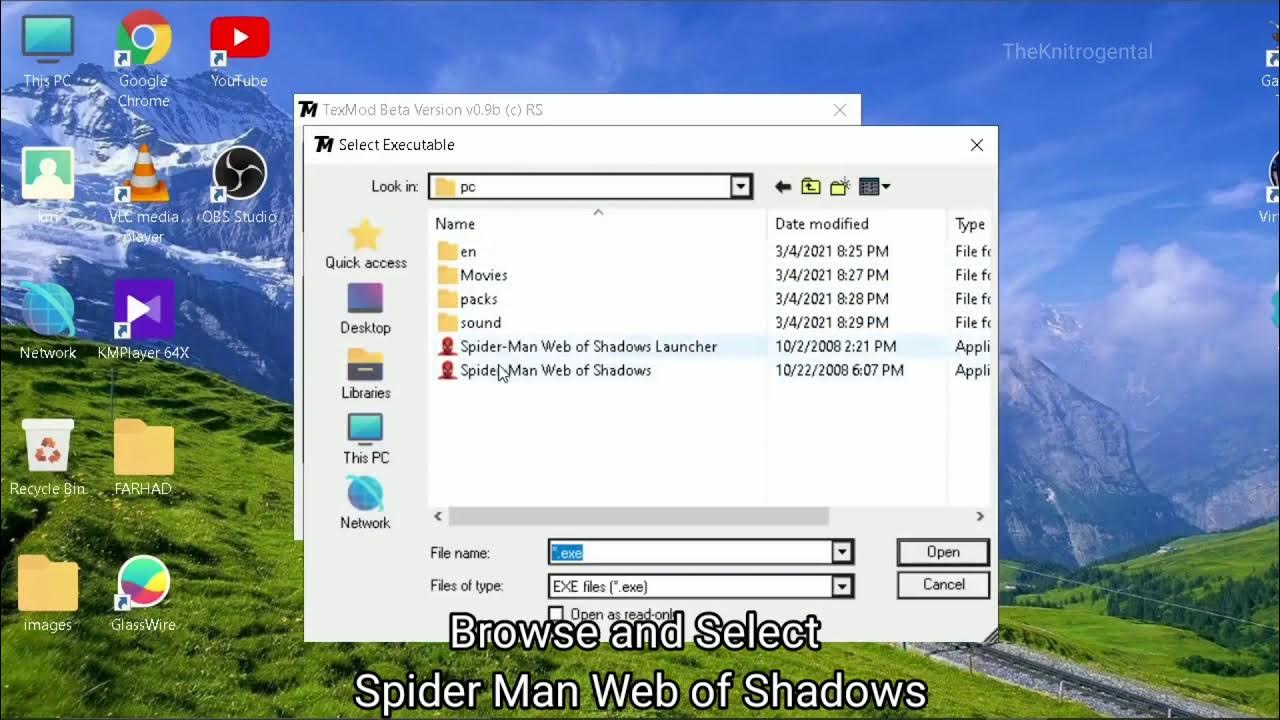 Bugle 📯 on X: Spider-Man: Web Of Shadows Texmod Tutorial - How