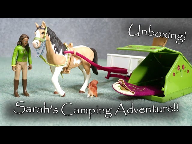 Schleich 42533 - Horse Club - Sarahs campingutflykt - Playpolis