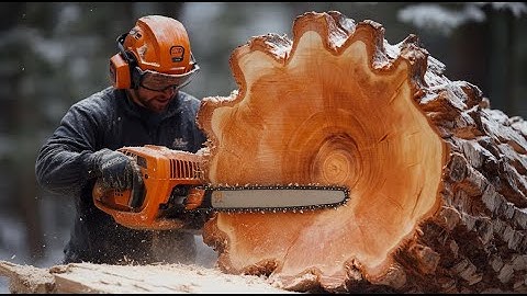 99 Amazing Fastest Big Wood Chainsaw Machines Working At Another Level