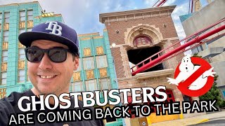 Ghostbusters Are Coming Back To Universal Studios Florida In 2024  NEW Classic Rides Movie Parade