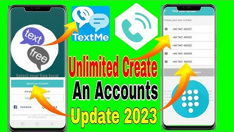 WOW 🔥 Textme, freetone & Text free Create An Account problem Solved in 2023 /UK fake whatsapp number