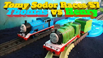 Tomy Sodor Races: Thomas vs Henry S7 Round 1, Race 1!