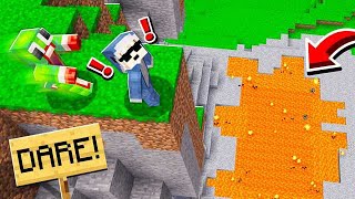 I DARE YOU TO JUMP! MINECRAFT TRUTH OR DARE!