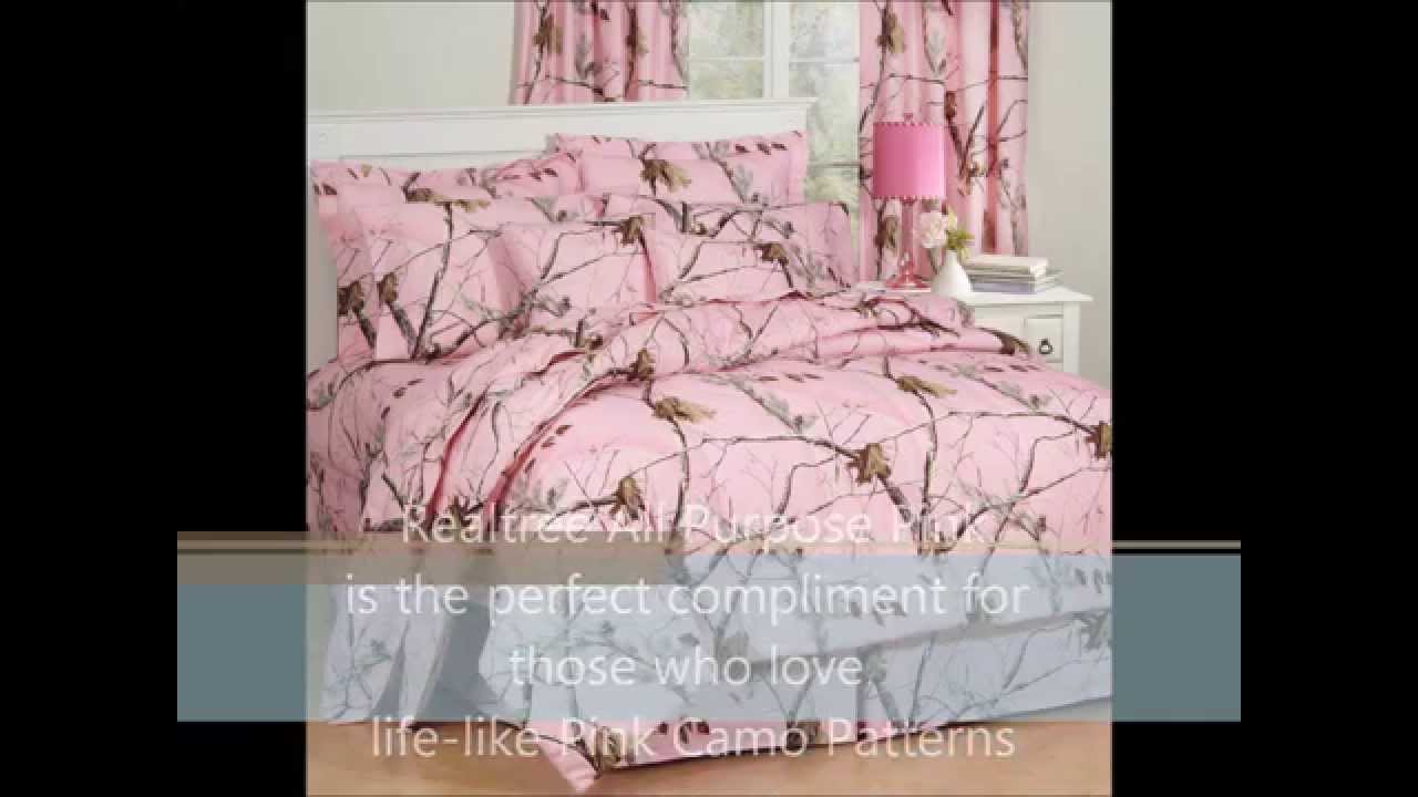 Realtree Pink Camo Bedding