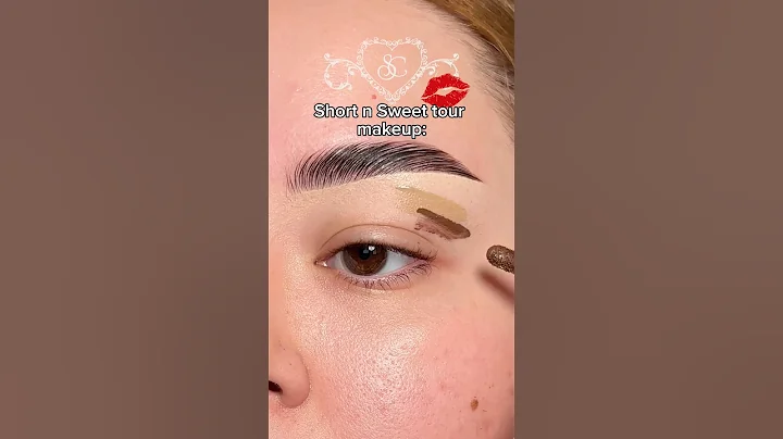 🎀🪩sabrina carpenter short n sweet tour makeup inspo! #makeup #makeuptutorial #shorts #eyemakeup