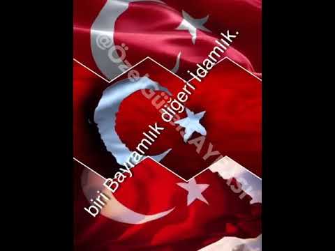 🇹🇷Benim iki gömleğim var  🇹🇷biri Bayramlık diğeri İdamlık..  🇹🇷Amansız bir hastalığım var;