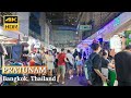 Bangkok pratunam night market night shopping clothes  souvenir at pratunam  thailand 4kr
