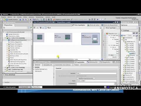 Curso Tia Portal V16, PLC SIEMENS S71200 y Comunicaciones. VÍDEO 07 PLC-PLC-HMI PROFINET S7 SIM.