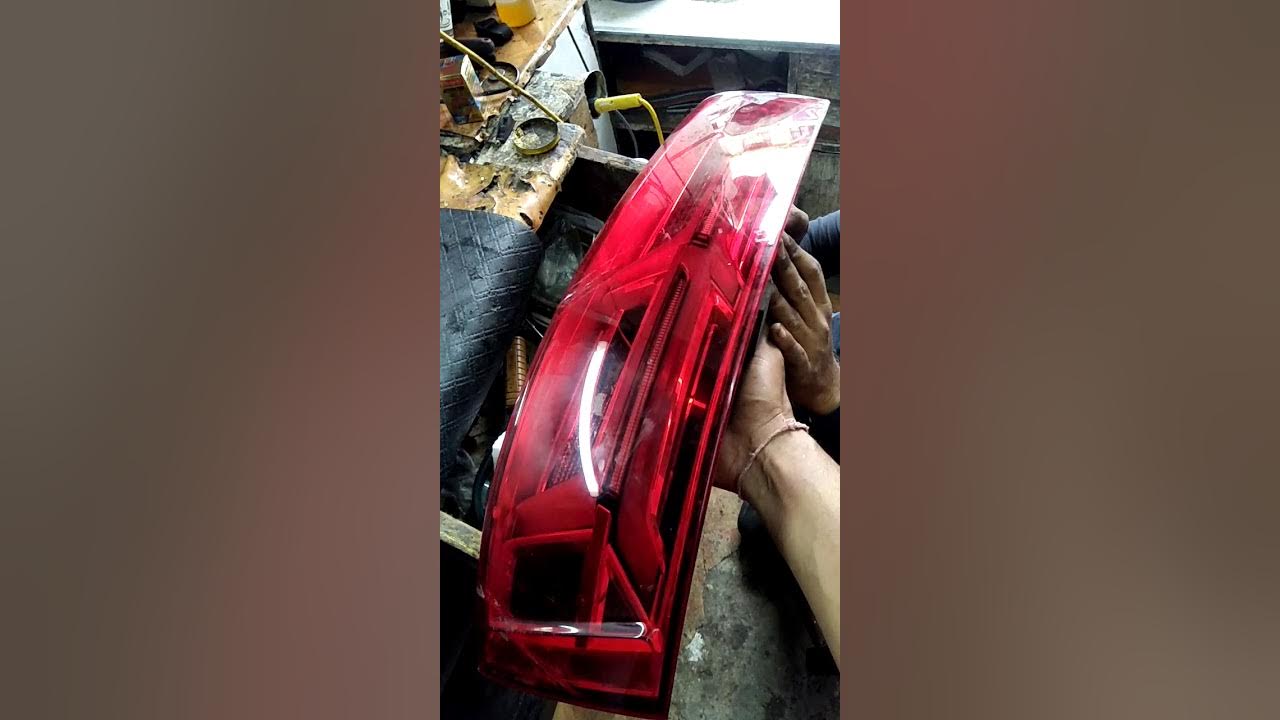 Audi Q7 tail light reparing YouTube