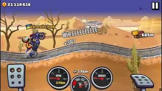 hill clim racing part 2 // ocil topeng ungu