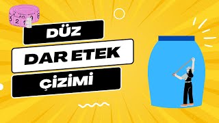 Düz Dar Etek Çizimi 1 Ölçü Alınışı Ve Pens Hesaplamaları Dkmt