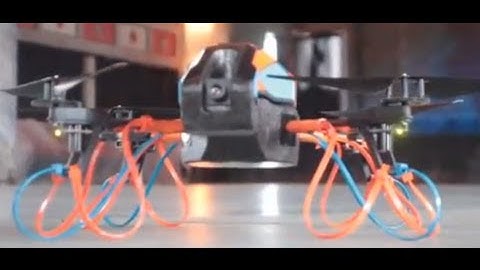 AR Drone 2.0 Hog Mod, Landing Gear Mod, Super Zip Tie Mod - Episode 10