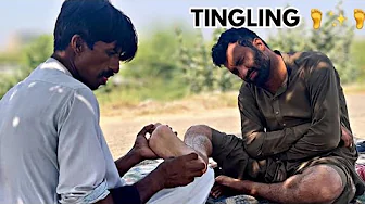 ASMR Foot Reflexology & Leg Massage Therapy | Targeted Pain Relief & Tingling Sensation
