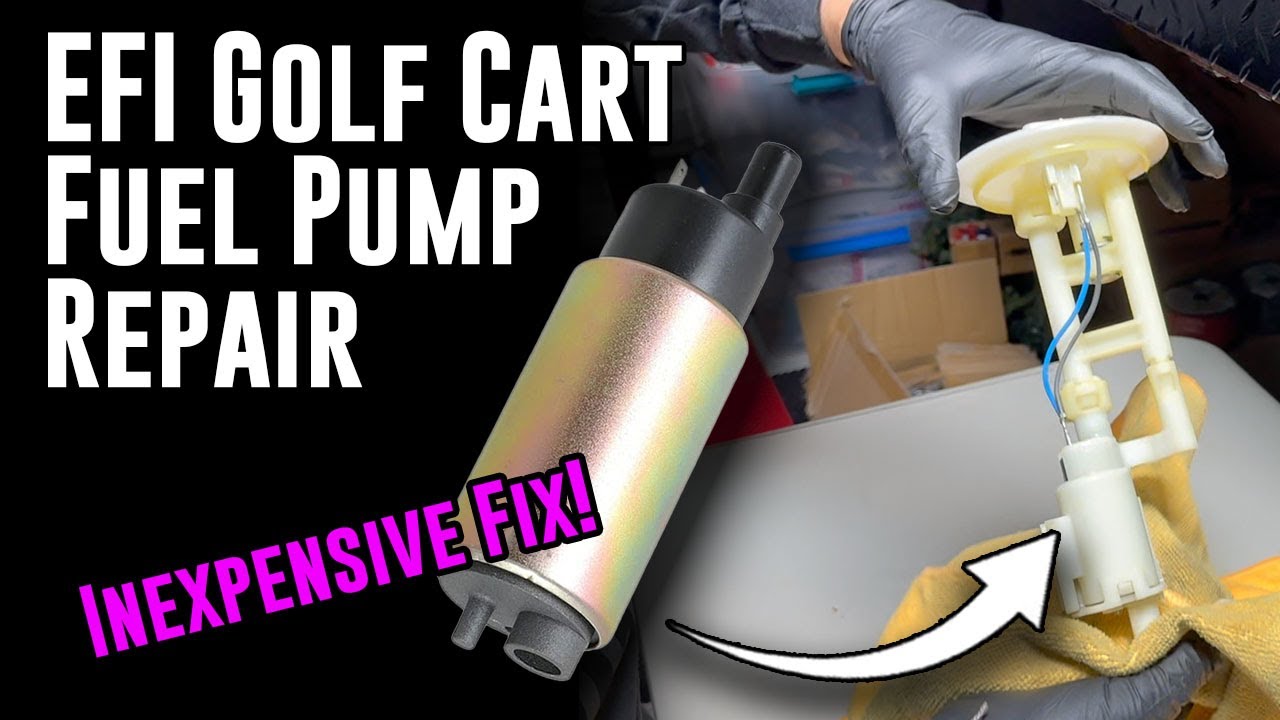 EP55 - How to Repair an EFI Golf Cart Fuel Pump Assembly. Works with Yamaha, Club Car, EZGO Easy Fix