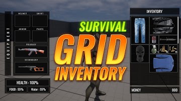 UE5 Survival Grid Inventory