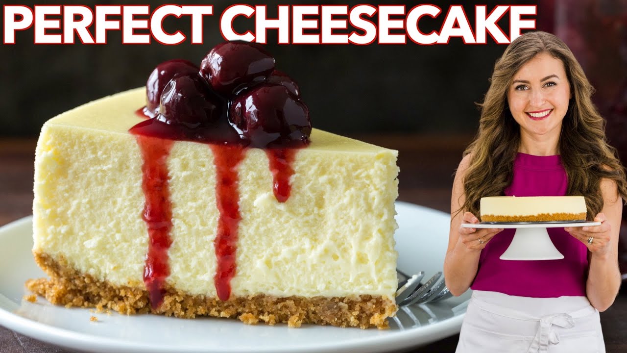 Download How to make the PERFECT CHEESECAKE with Cherry Sauce