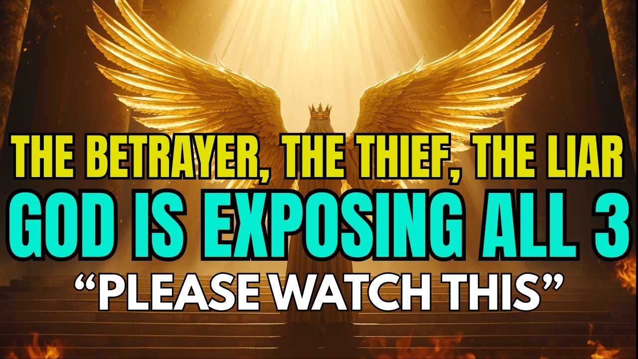 🔴 GOD WARNS The Betrayer, The Thief, The Liar - ALL 3 Face Justice NOW!!!