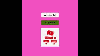 Python Question of the Day | Aruvi Institute | Tenkasi | Happy Learning | Python Quiz