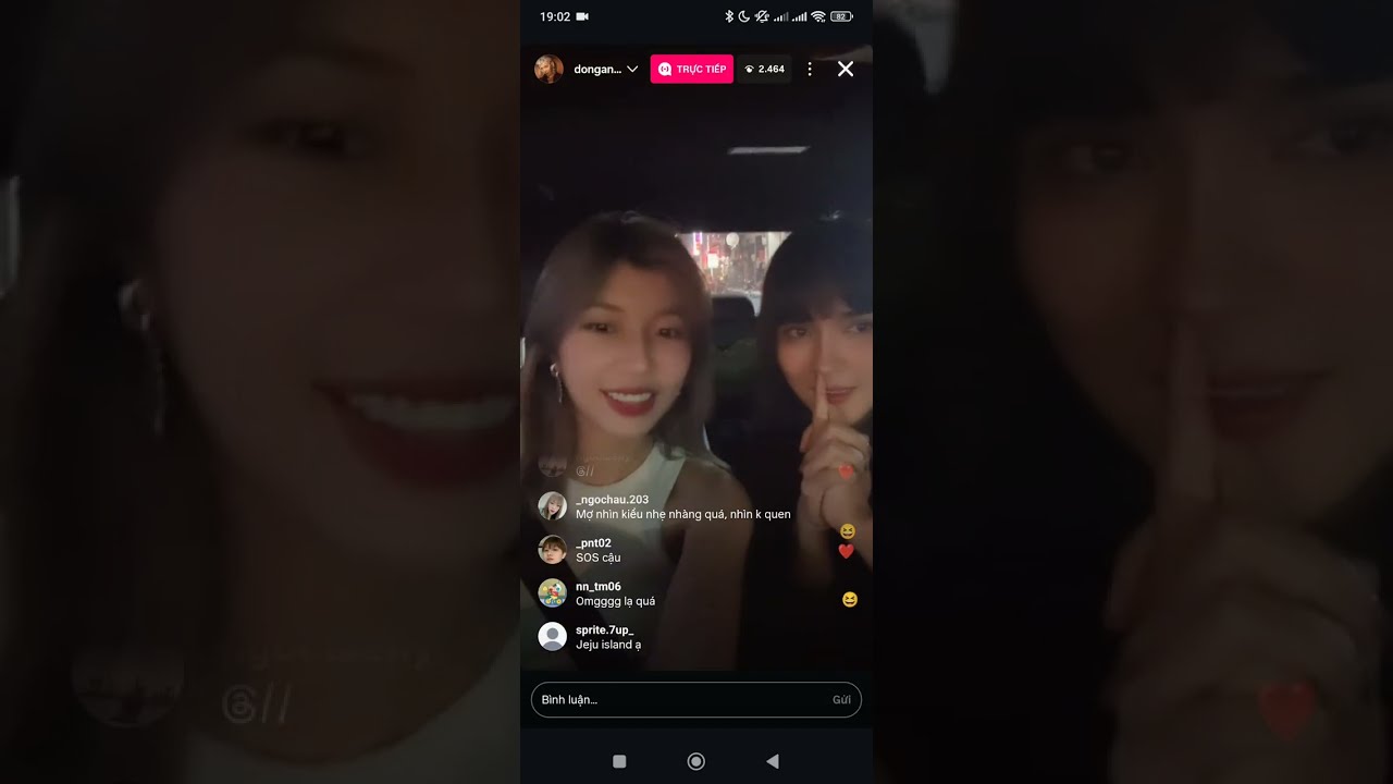 [04.12.2025] Đồng Ánh Quỳnh, Kim Tuyến livestream instagram (BC) | Chị Bling thử mái ngang (giả)