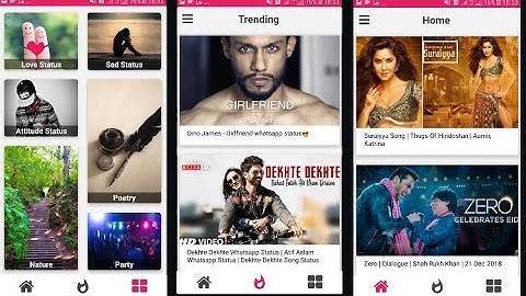 Whatsapp Status App Free Aia File New For Thunkable,Kodular and Appybuilder