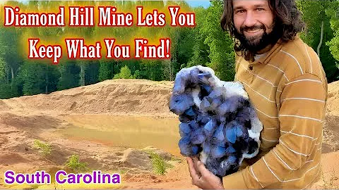 Dig Your Own Amethyst Smoky Quartz Crystals | Diam...