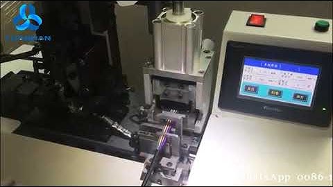 multicore cable stripping crimping machine (Max. 12 core wire)