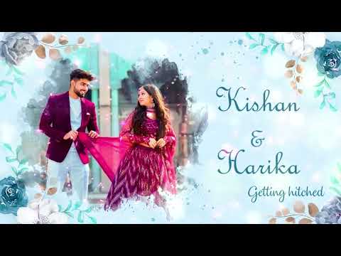Wedding invitation video template