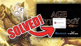 Fixed in 30 Seconds - Initialization Failed - Age of Mythology: Retold
