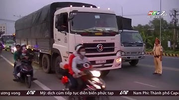 Kẹt xe ở Tiền Giang vào chiều 25 tết. Chương trình 60 Giây, 6h30 ngày 11/02/2018