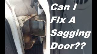 Fixing A Sagging Truck Door