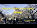 野菜を食べよう (sanpo) Shinjuku Gyoen(Tokyo Japan)