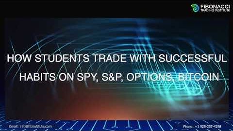 How Students Trade with Successful Habits on SPY, S&P, Bitcoin | Fibonacci Trading Institute