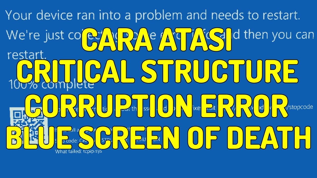 Structure corruption. Critical structure corruption. Код остановки critical structure corruption Windows 11. Video is corrupted Error youtube.
