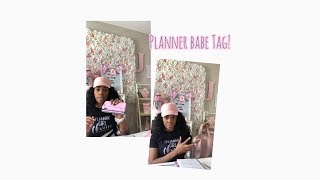 Planner Babe Tag | Color Me Pink