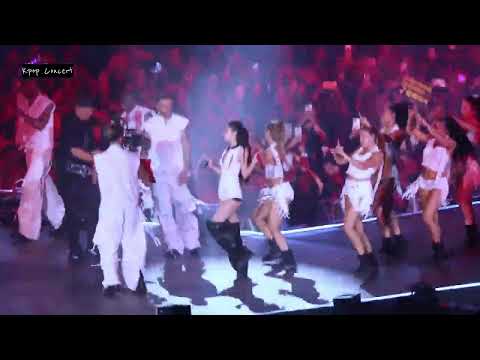 JENNIE【BLACKPINK CONCERT】Mantra + with the IE + like JENNIE Full Performance 4K Fancam Deadline Tour