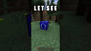 This LUCKYBLOCK Spawned The Hardest Mob In Minecraft.... #minecraft #viral #shorts