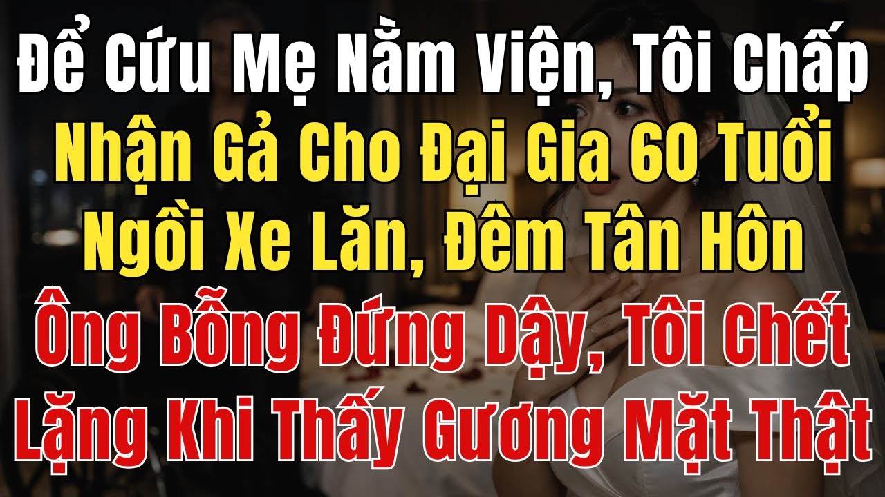 Để Cứu Mẹ Nằm Viện, Tôi Chấp Nhận Gả Cho Đại Gia 60 Tuổi Ngồi Xe Lăn, Đêm Tân Hôn Ông Bỗng Đứng Dậy…
