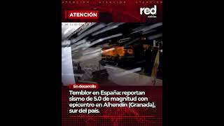 Temblor en España: reportan sismo de 5.0 de magnitud con epicentro en Alhendín