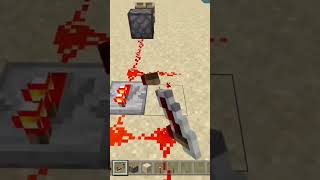 How to make a redstone piston repeat itself #minecraft #viral #shorts