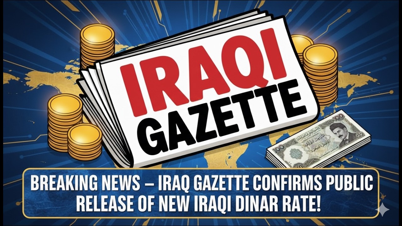 ⚡ ОФИЦИАЛЬНО! Iraq Gazette подтверждает новый курс иракского динара 🚨