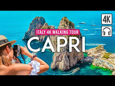 Capri Walking Tour (Italy) 3h Tour with Captions & Immersive Sound