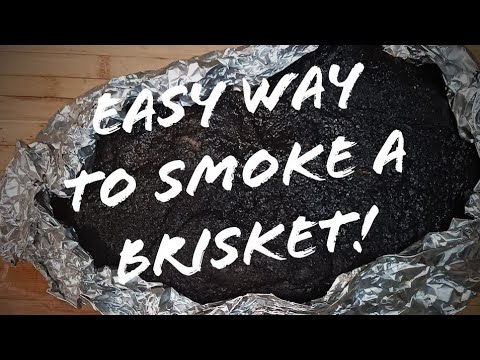 How I Smoked a Brisket Flat.