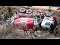 INCREDIBLE NEW! Powerful Crane Recovery Rescues an Overturned Tanker Truck From Road