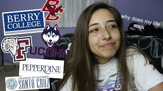REJECTED FROM EVERY COLLEGE I APPLIED TO