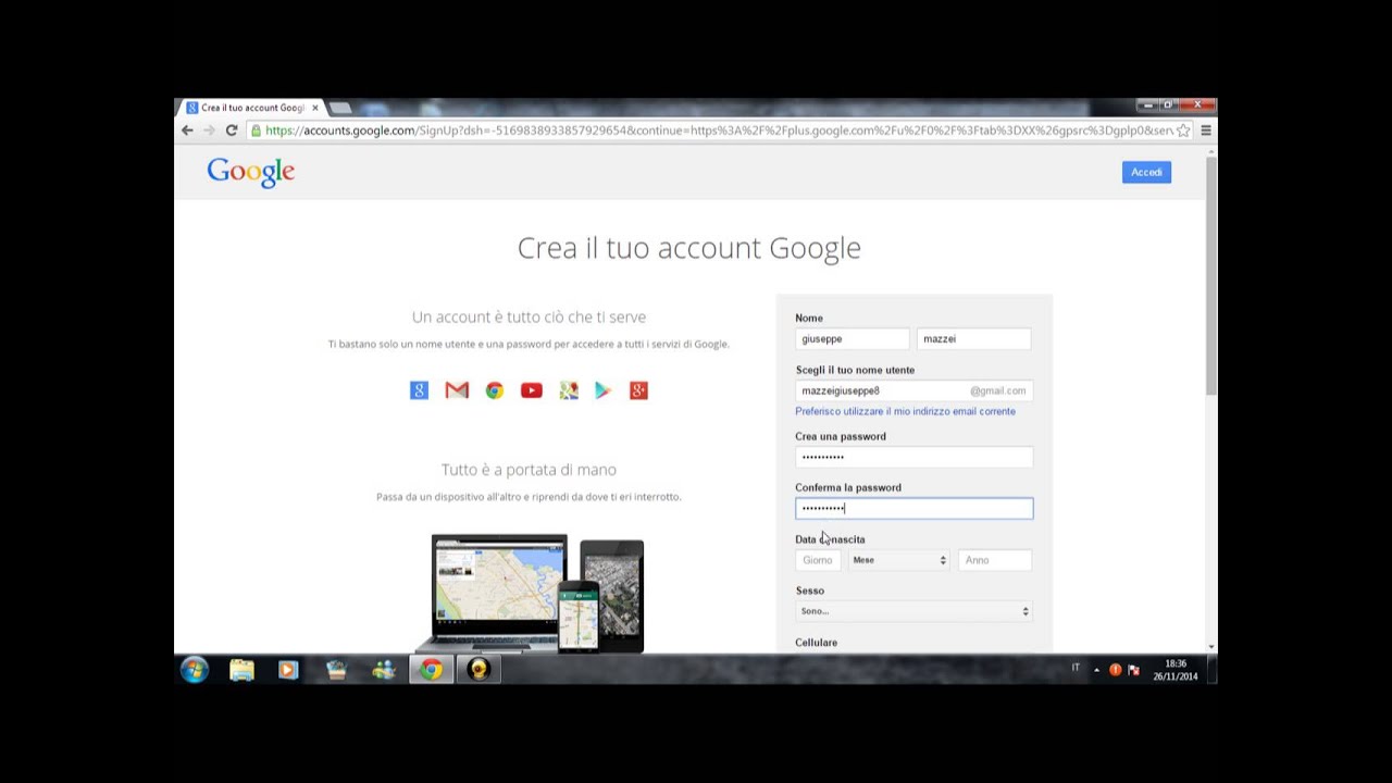 come si fa a creare un canale su youtube - YouTube