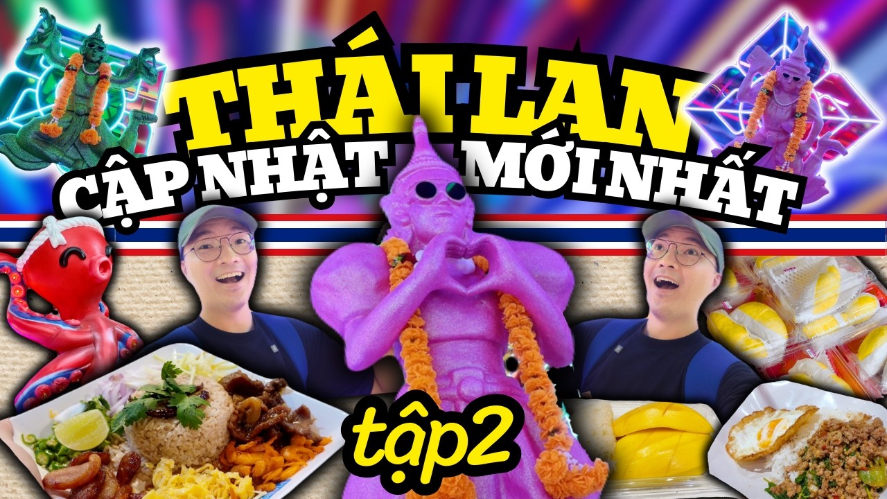 THÁI LAN CÓ GÌ MỚI? CẬP NHẬT QUÁN CAFE & TTTM MỚI NHẤT BANGKOK | DU LỊCH THÁI LAN 2025