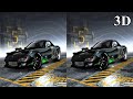Need for Speed  ProStreet 3D video SBS VR Box google cardboard